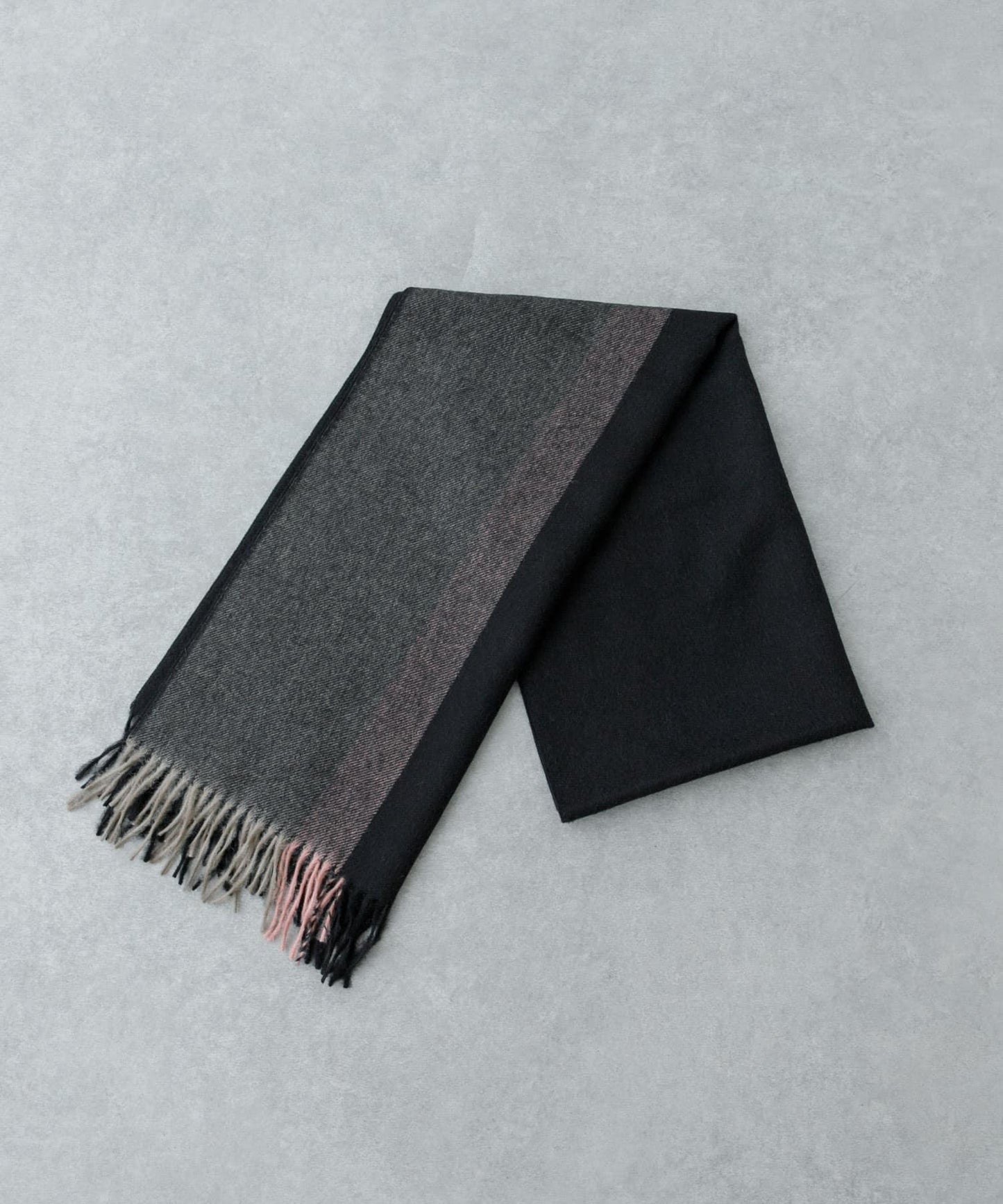 THE INOUE BROTHERS Brushed Scole Stripe 條紋刷毛圍巾
