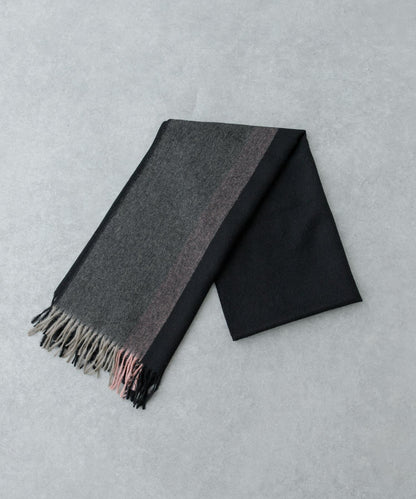 THE INOUE BROTHERS Brushed Scole Stripe 條紋刷毛圍巾