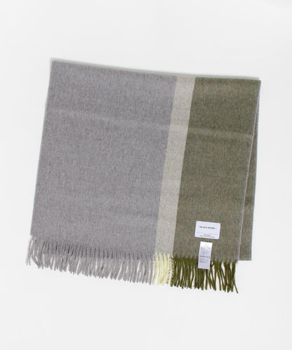 THE INOUE BROTHERS Brushed Scole Stripe 條紋刷毛圍巾