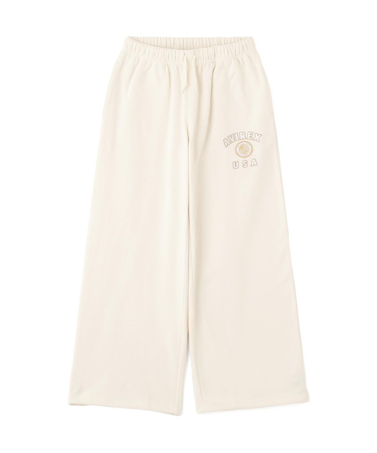 VARSITY FLAG SWEAT PANTS 休閒運動褲 《WOMAN/直営店限定》