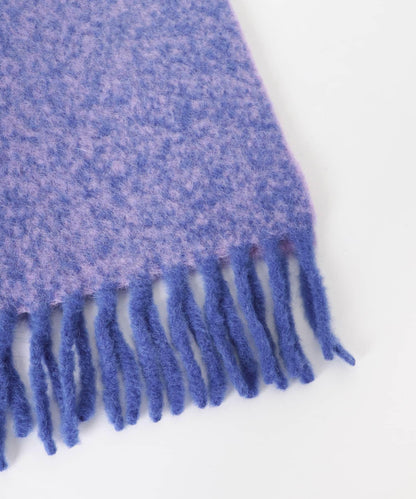 THE INOUE BROTHERS Two Colour Woolly 雙色毛絨圍巾