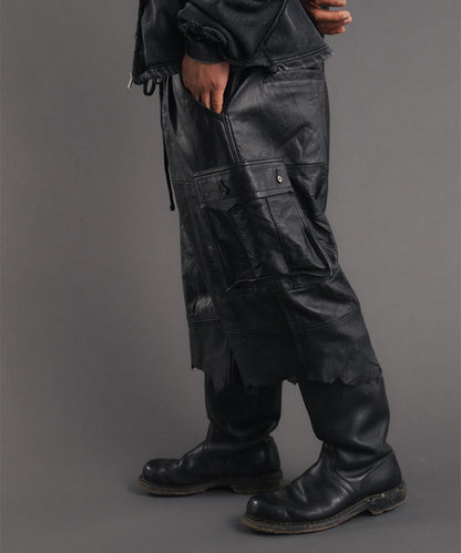 FR(13)NDS フレンズ REPRO-LEATHER CARGO SHORTS