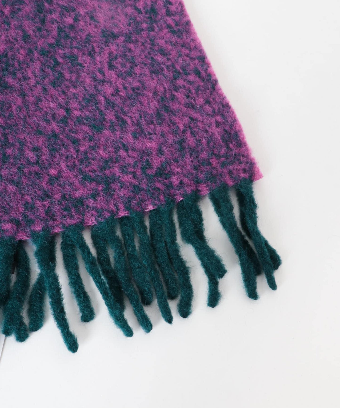 THE INOUE BROTHERS Two Colour Woolly 雙色毛絨圍巾