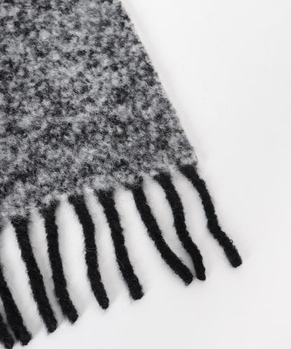 THE INOUE BROTHERS Two Colour Woolly 雙色毛絨圍巾