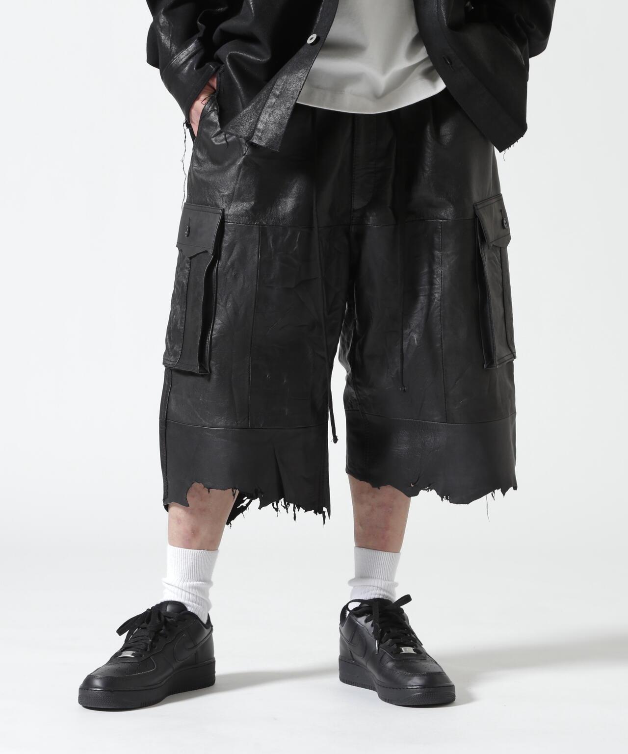 FR(13)NDS フレンズ REPRO-LEATHER CARGO SHORTS