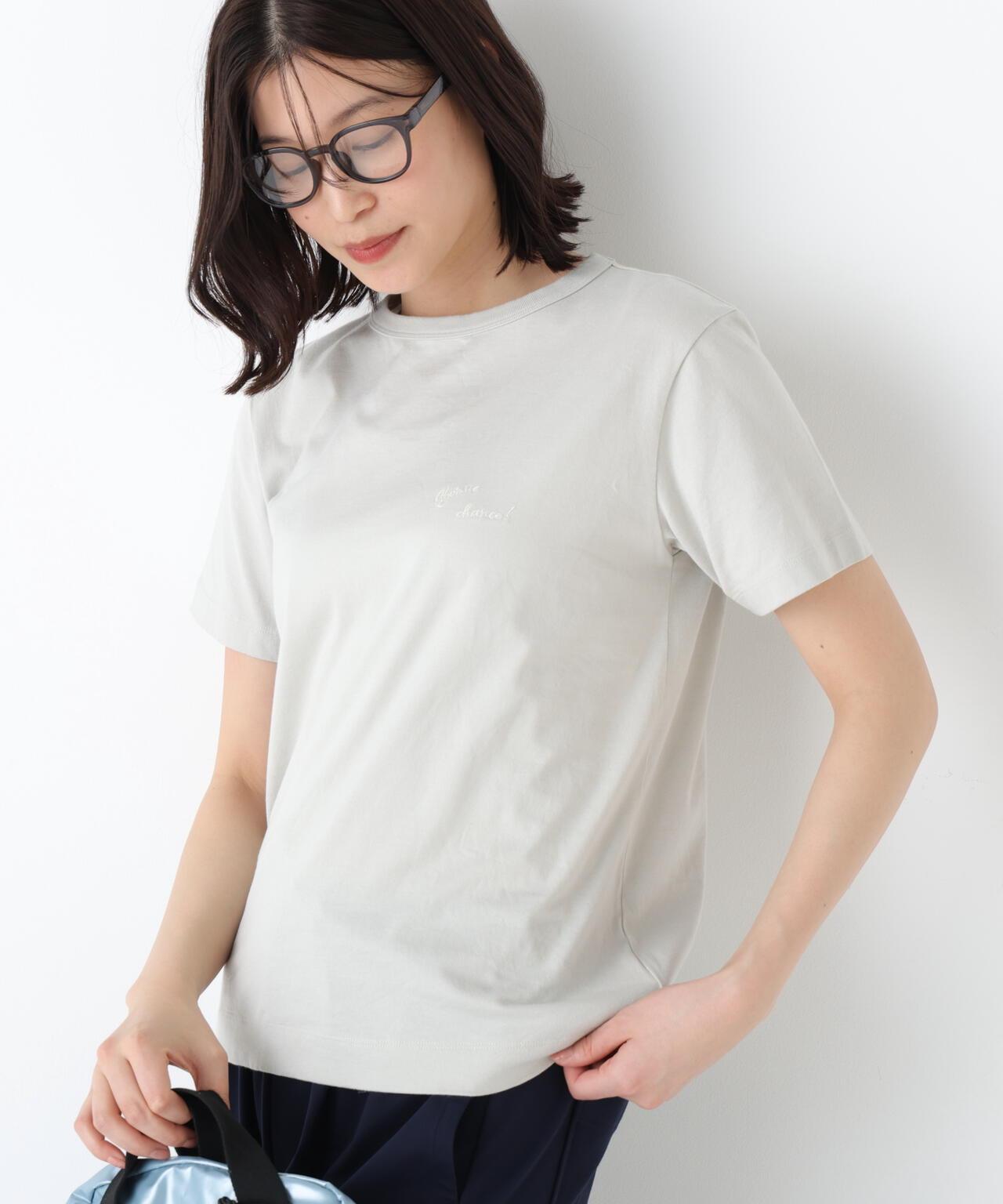 Bonne chance 刺繡logoT恤