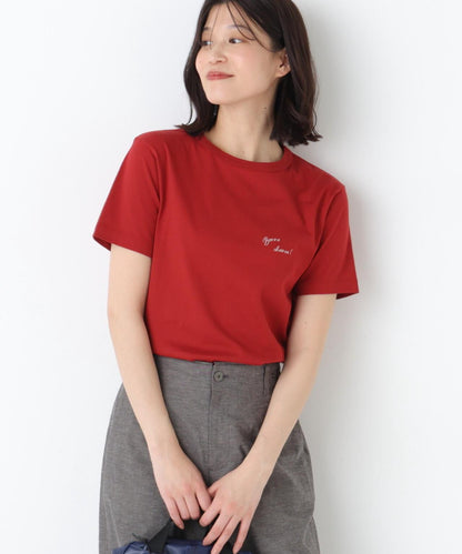 Bonne chance 刺繡logoT恤