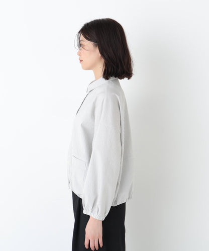 《洗える》 泡泡紗襯衫外搭