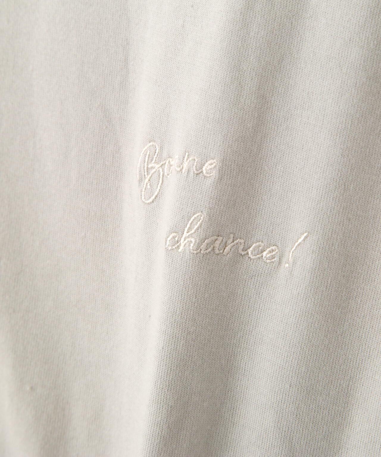Bonne chance 刺繡logoT恤