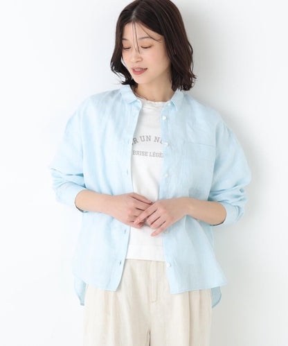 名品 100%亞麻 可水洗 Hardman亞麻襯衫