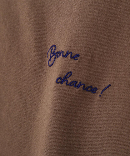 Bonne chance 刺繡logoT恤