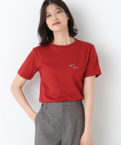 Bonne chance 刺繡logoT恤