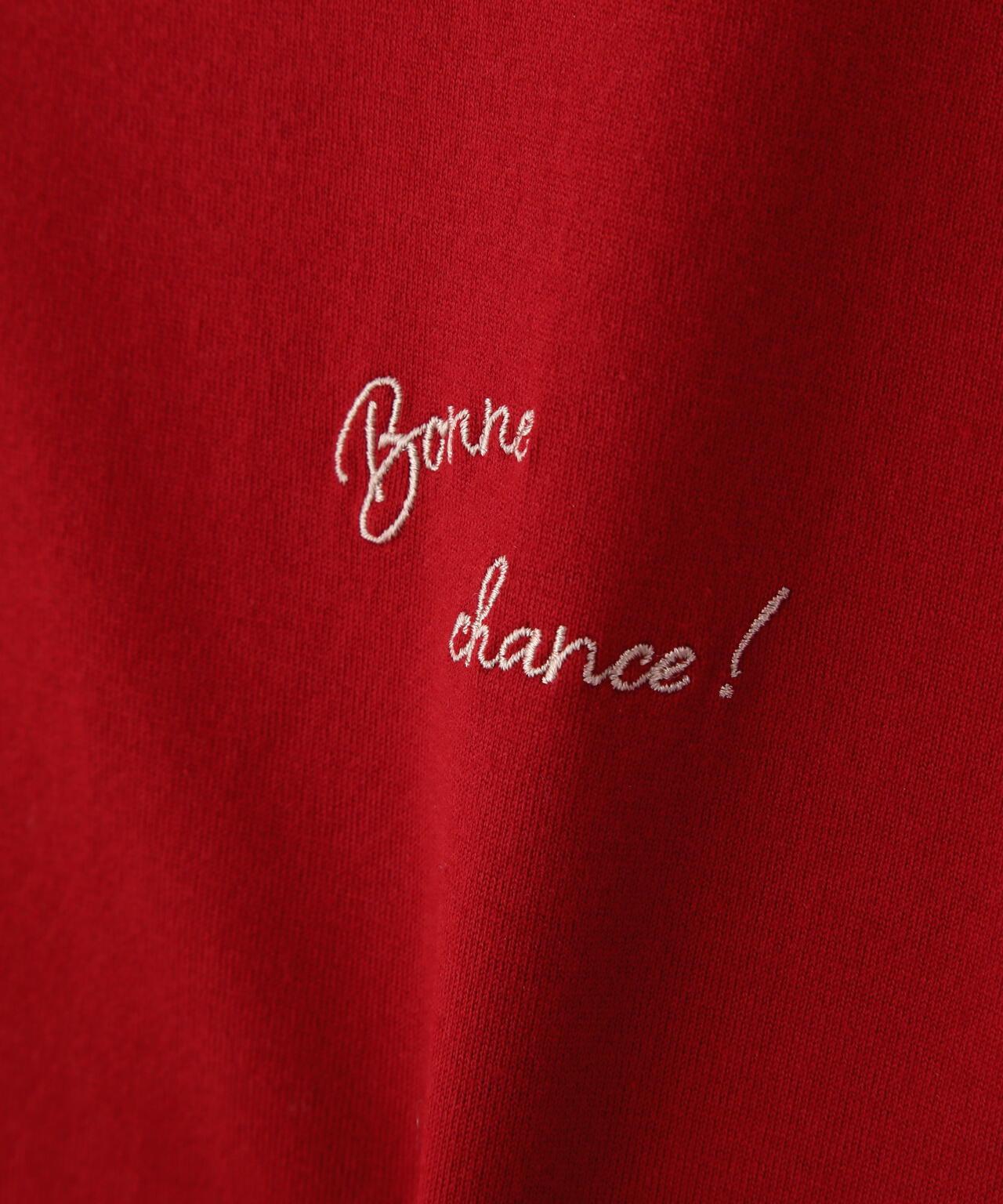Bonne chance 刺繡logoT恤