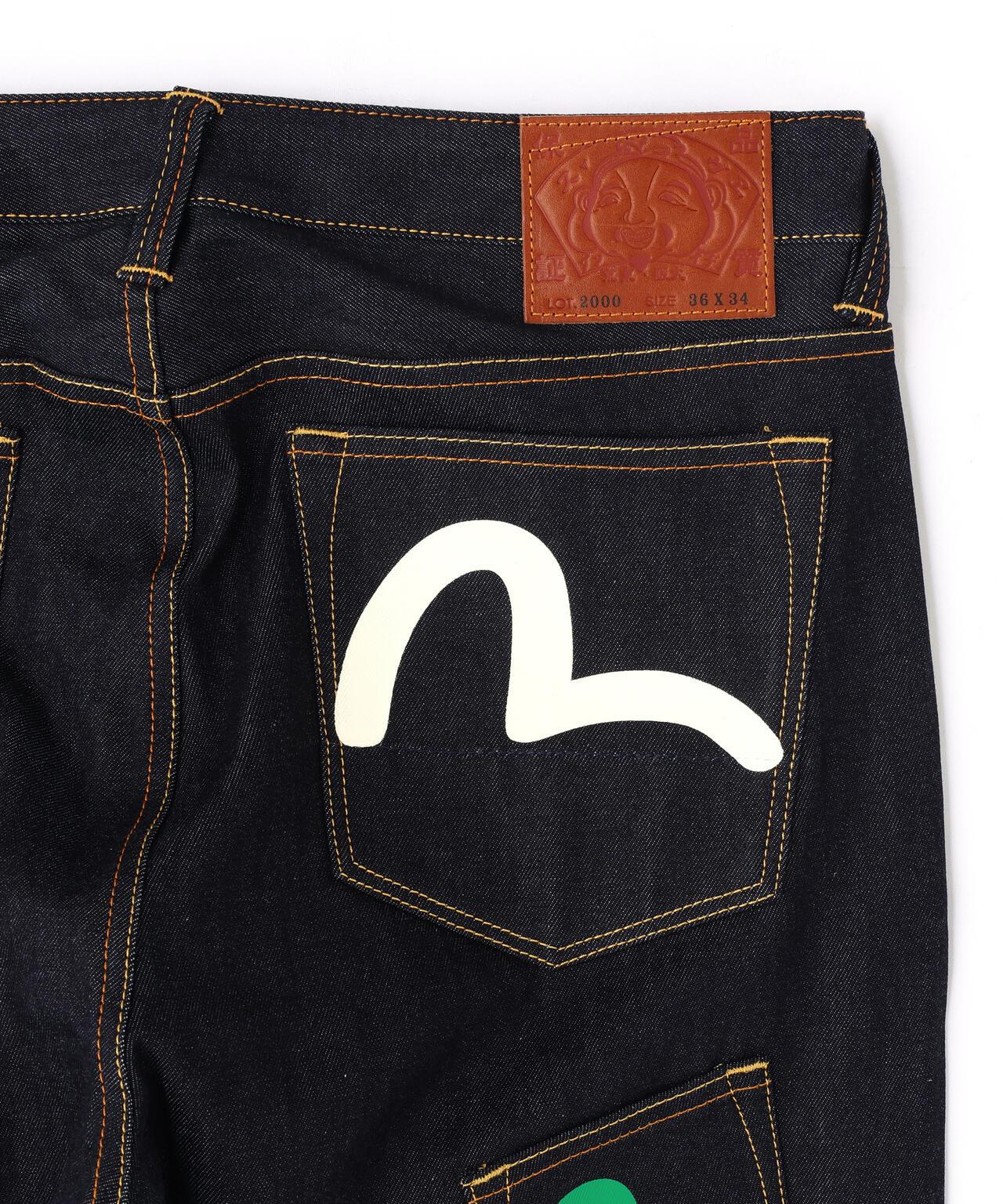 EVISU/エヴィス 多口袋 直筒版型 牛仔褲
