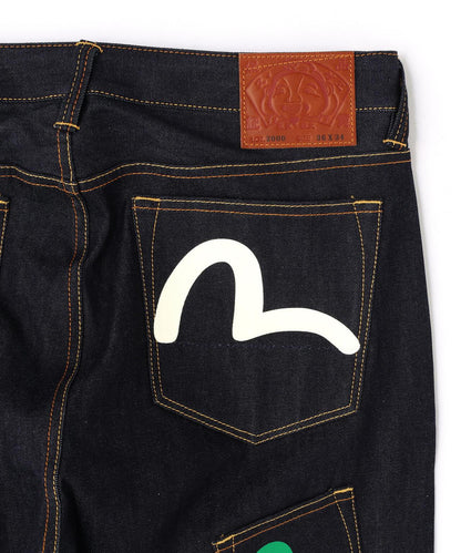 EVISU/エヴィス 多口袋 直筒版型 牛仔褲