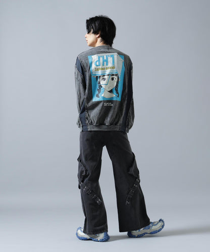 聯名 pigment SHOPPER 印花 pigment染色 長袖T恤