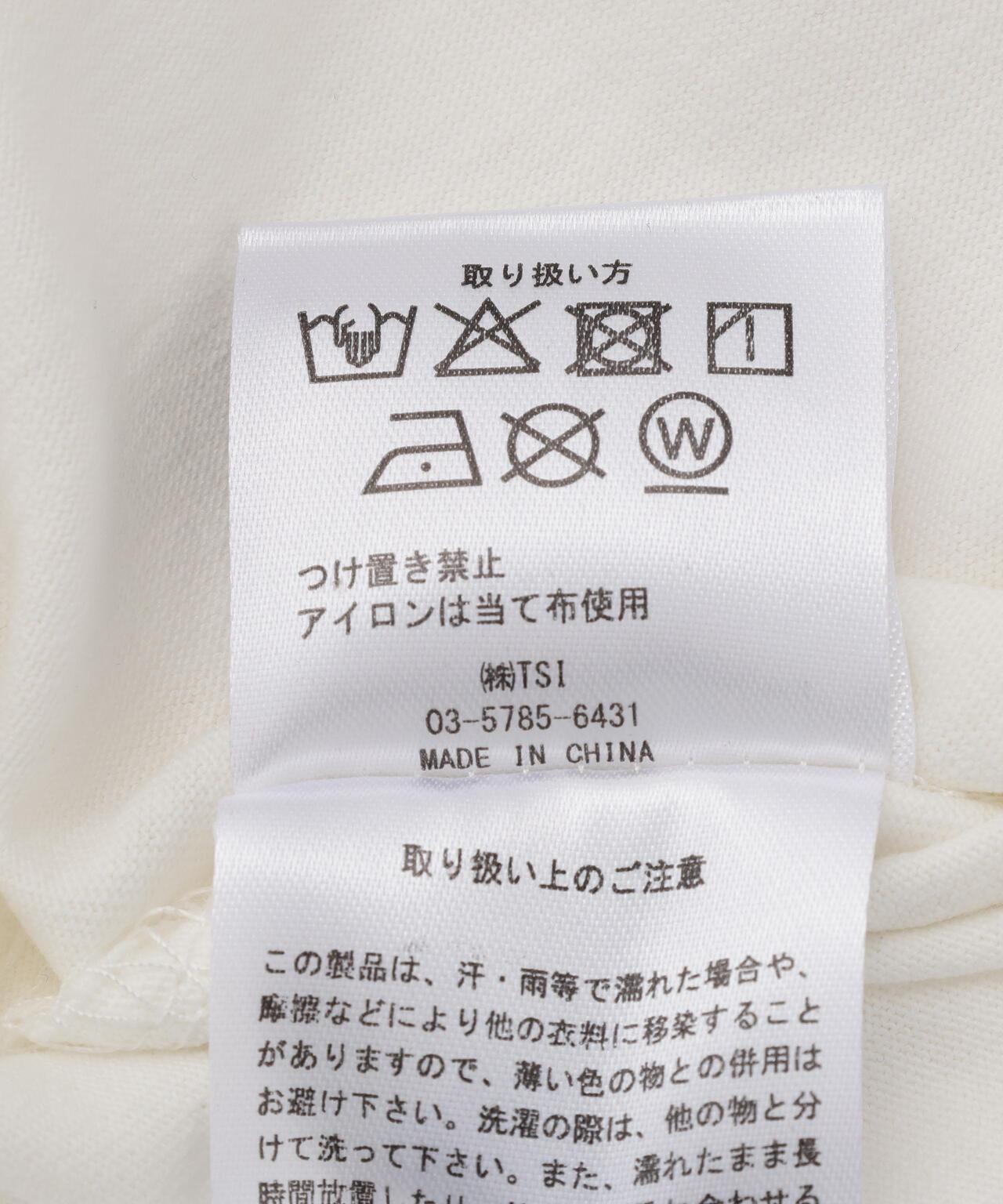 貓圖案 短袖 TEE 短袖T恤（&DEPOT限定）