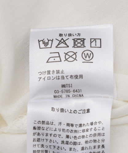 貓圖案 短袖 TEE 短袖T恤（&DEPOT限定）