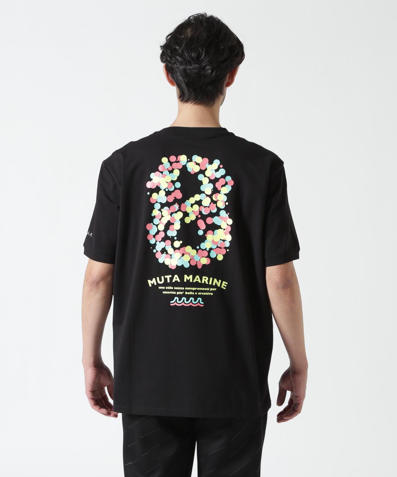 muta MARINE 聯名 CNFETTI WAVE 波浪圖案 T恤