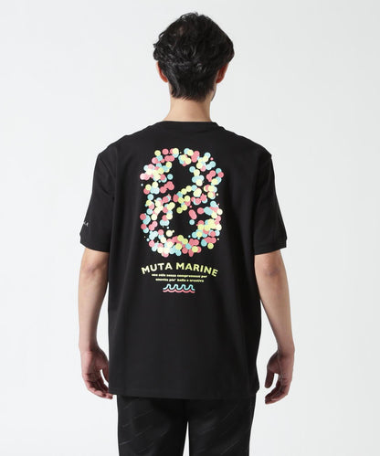 muta MARINE 聯名 CNFETTI WAVE 波浪圖案 T恤