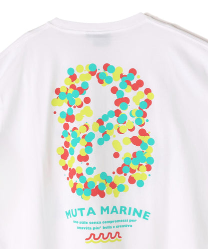 muta MARINE 聯名 CNFETTI WAVE 波浪圖案 T恤