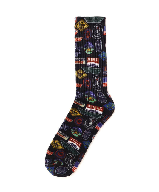 MULTI-GRAPHIC PRINT SOCKS 襪子