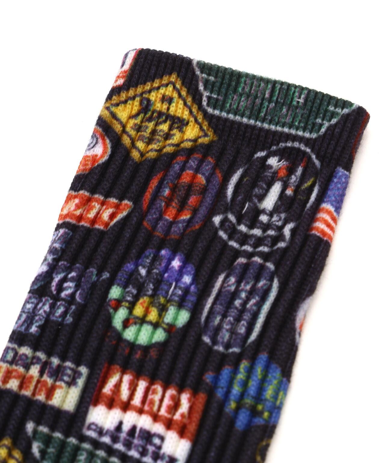 MULTI-GRAPHIC PRINT SOCKS 襪子