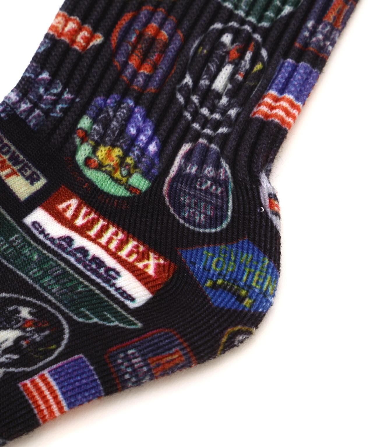 MULTI-GRAPHIC PRINT SOCKS 襪子