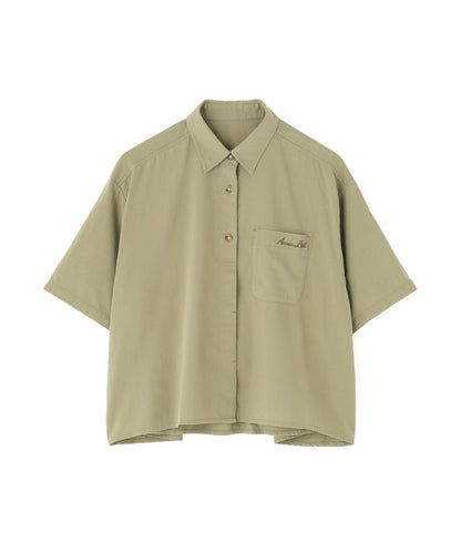 WOMAN H/S BACK GATHER DETAILS 襯衫（直營店限定）
