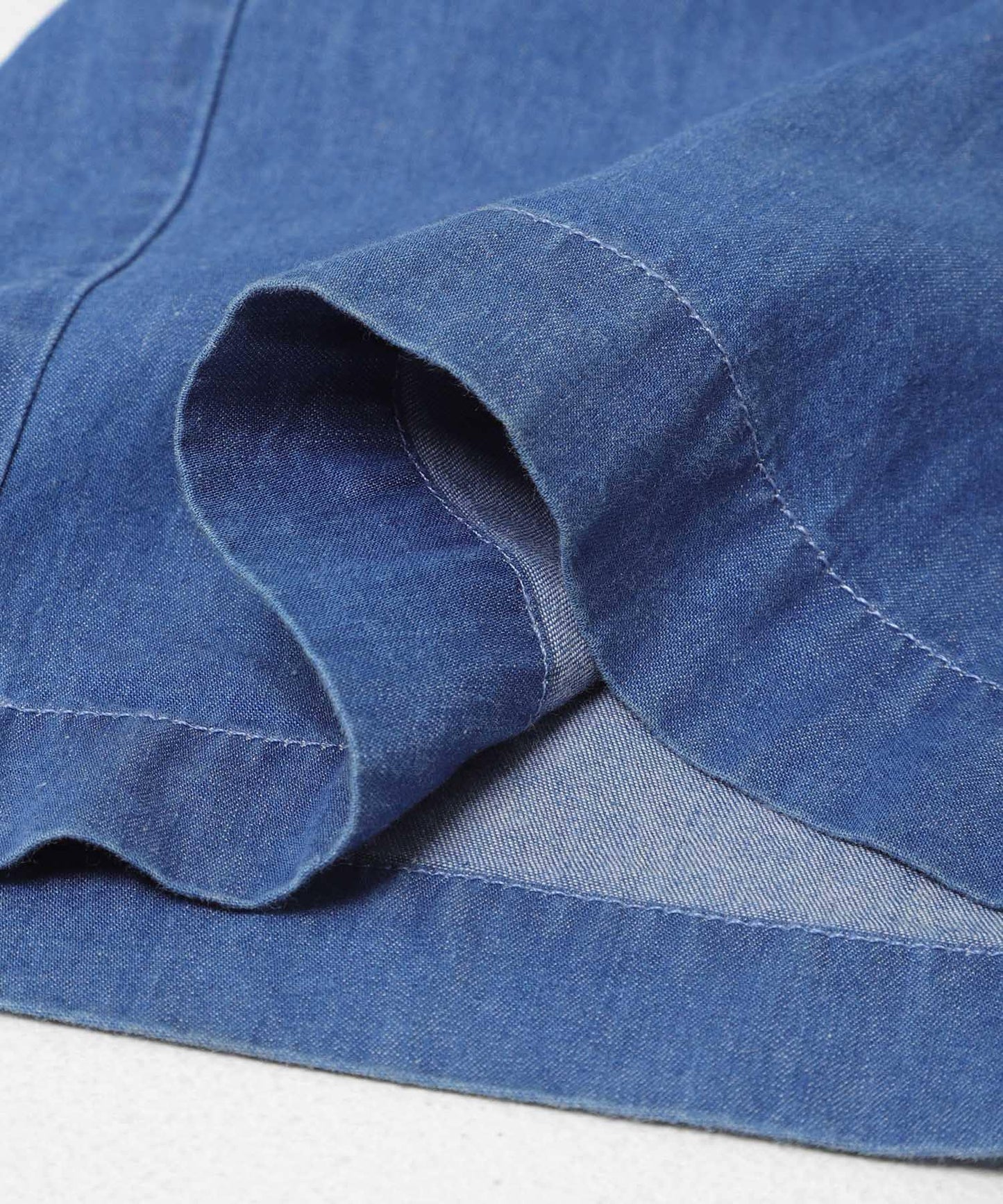 十字刺繡荷葉擺揹帶連體褲
