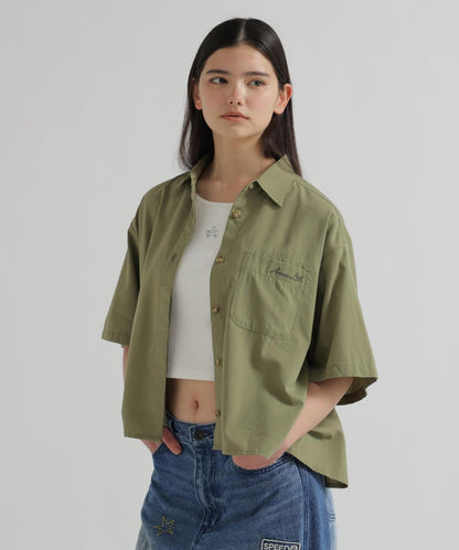 WOMAN H/S BACK GATHER DETAILS 襯衫（直營店限定）