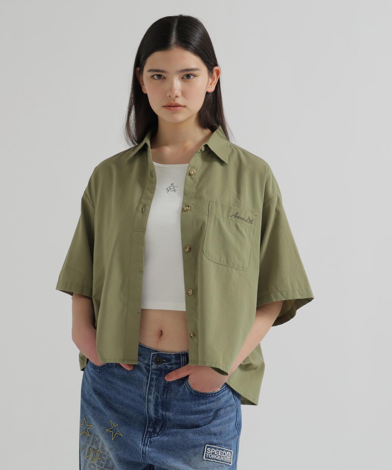 WOMAN H/S BACK GATHER DETAILS 襯衫（直營店限定）