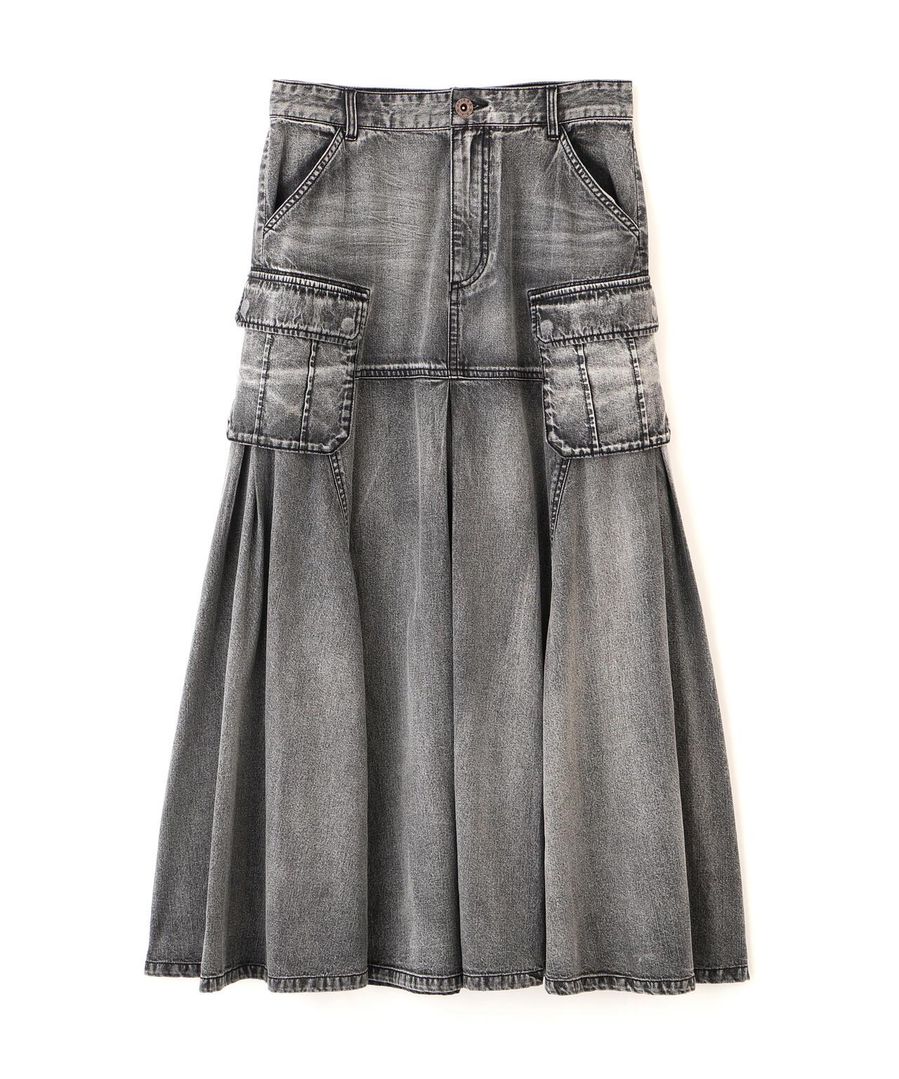 美人魚廓形 工裝設計 DENIM 半身裙