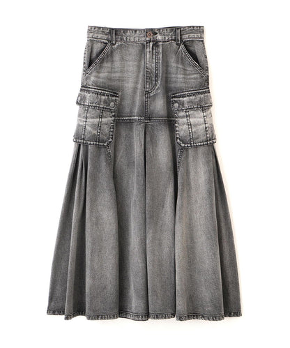 美人魚廓形 工裝設計 DENIM 半身裙