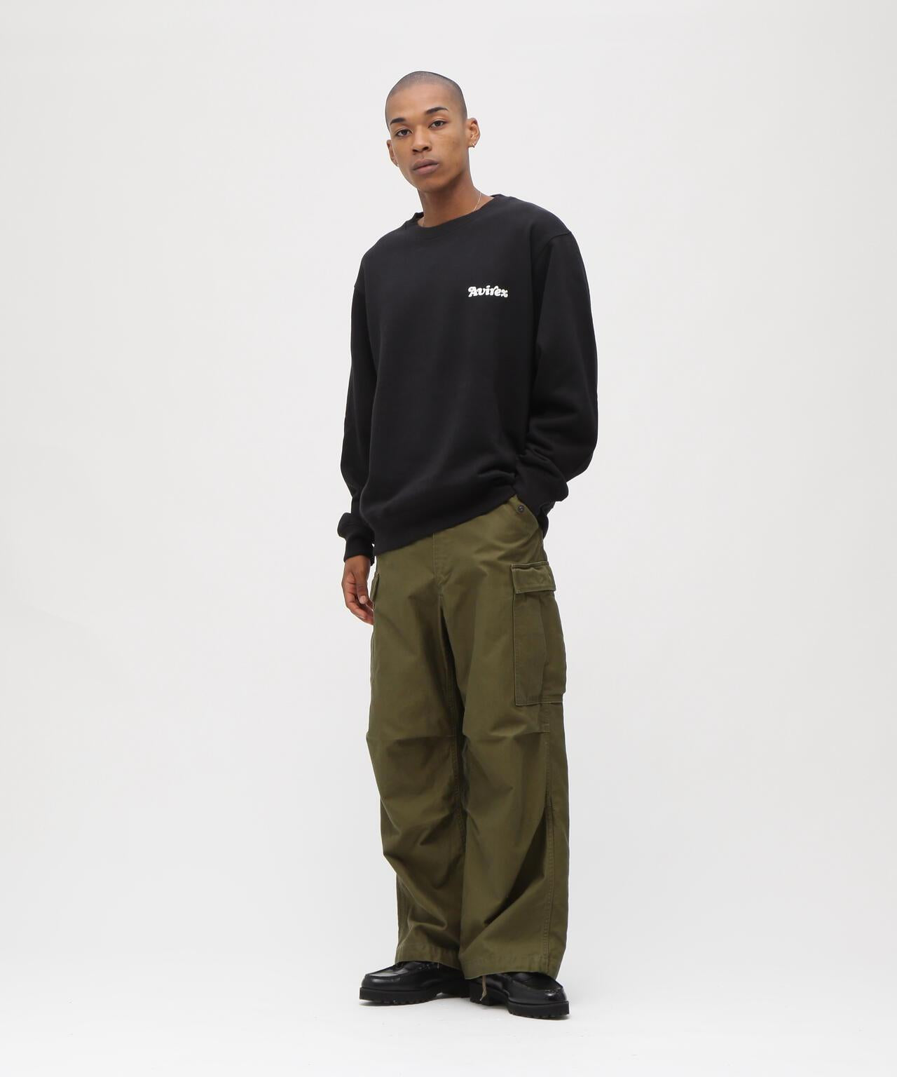 《&DEPOT限定》 CREW SWEAT TOM CAT 圖案衛衣