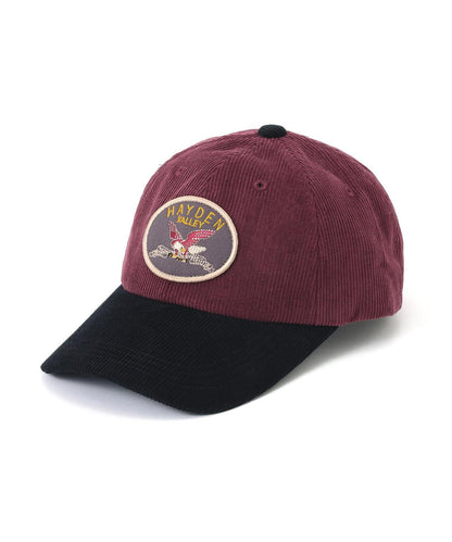 AUTHENTIC EAGLEMOTIF WAPPEN CORDUROYLAW CAP 燈芯絨 鷹紋貼章 棒球帽