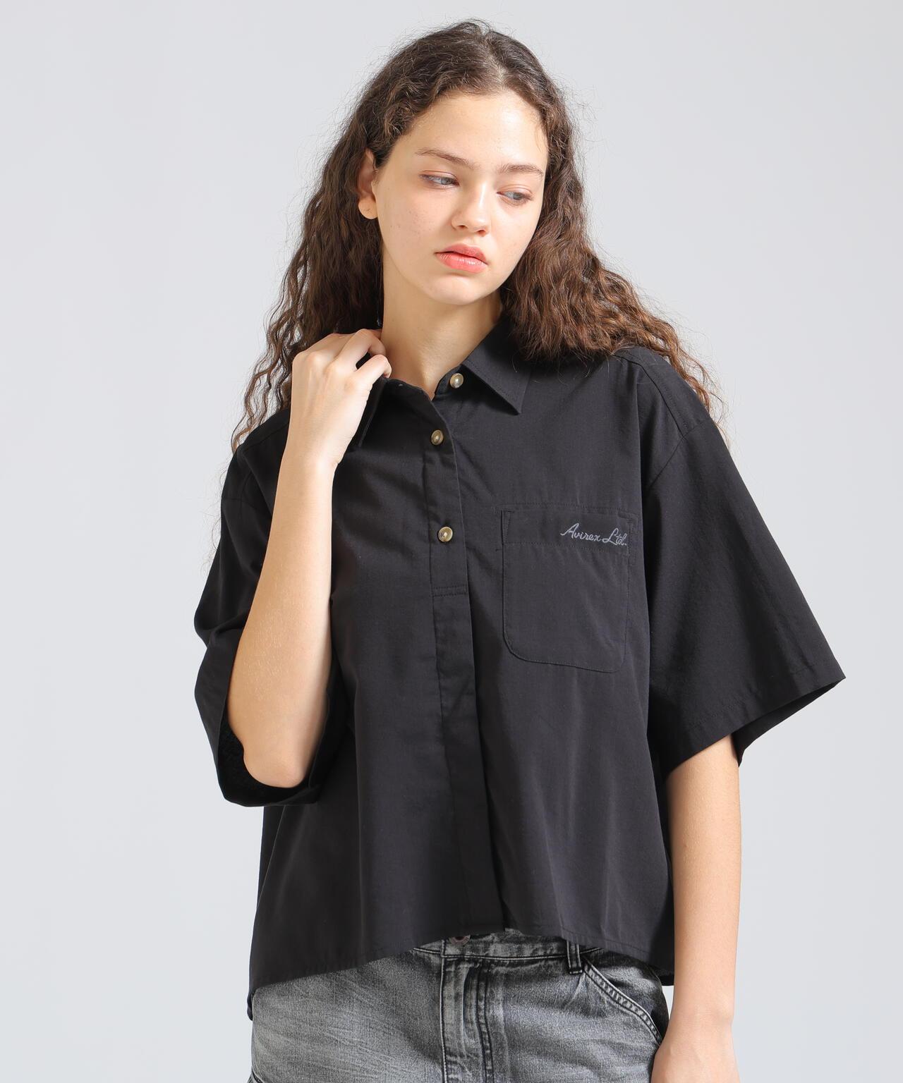 WOMAN H/S BACK GATHER DETAILS 襯衫（直營店限定）