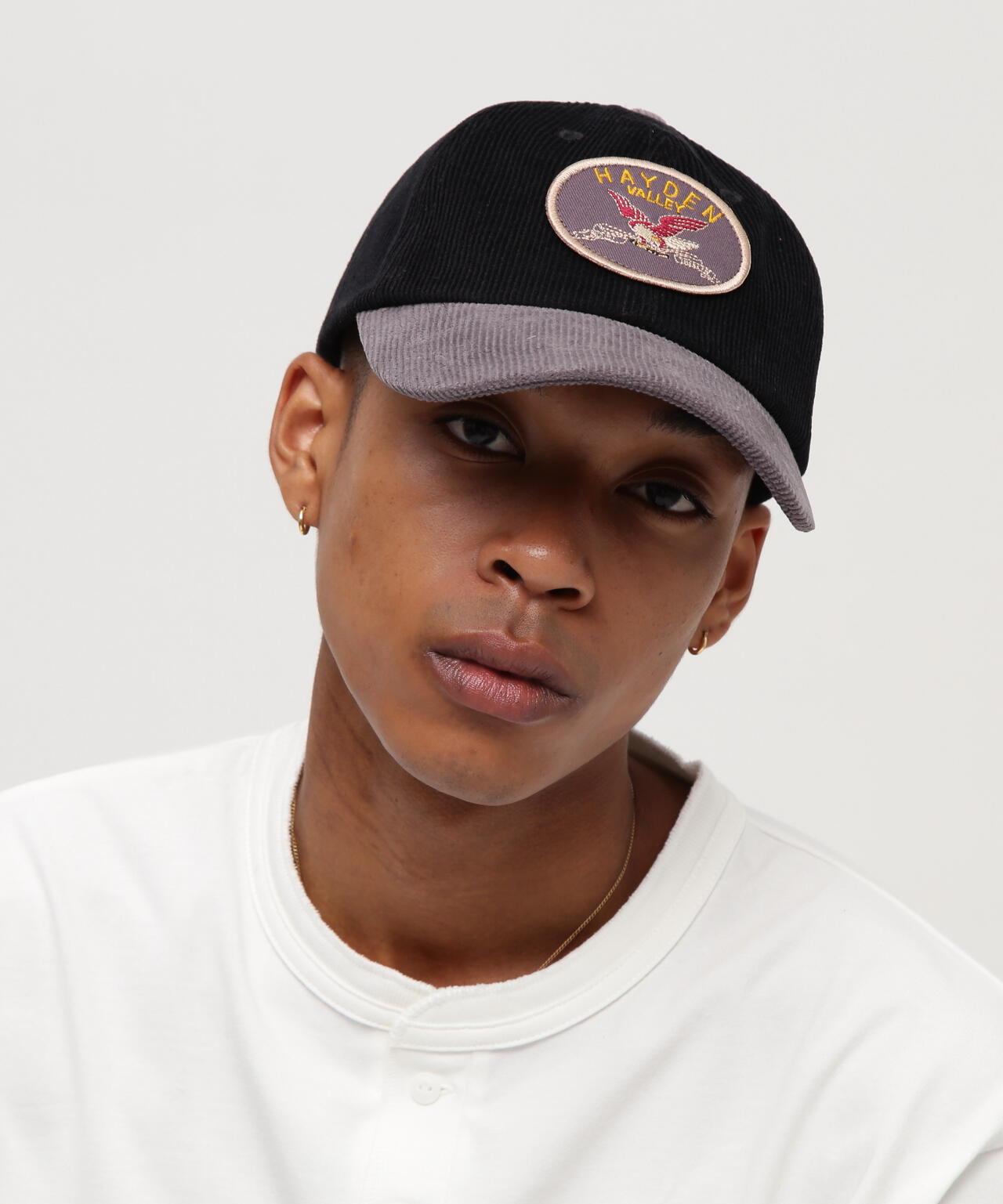 AUTHENTIC EAGLEMOTIF WAPPEN CORDUROYLAW CAP 燈芯絨 鷹紋貼章 棒球帽