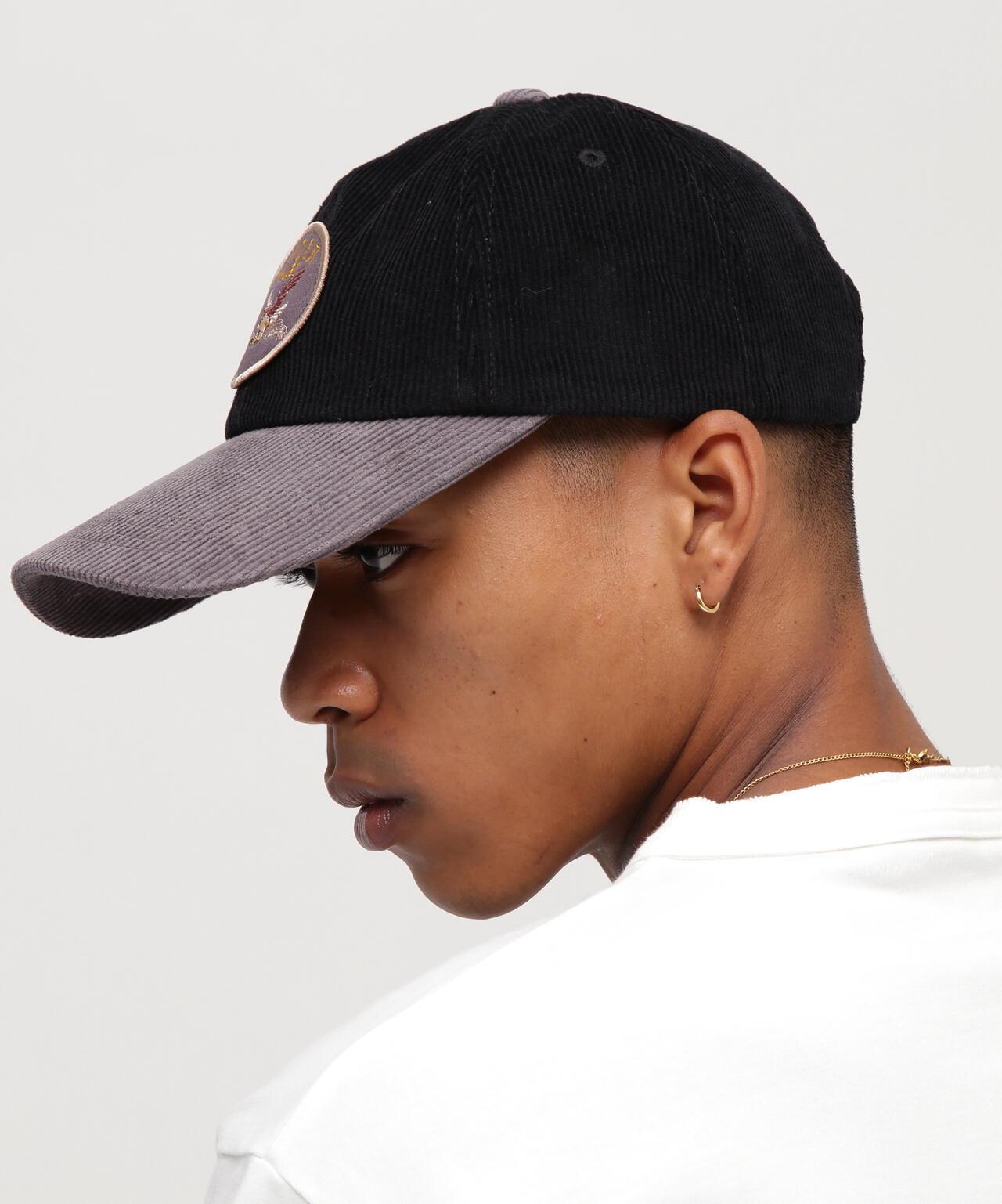 AUTHENTIC EAGLEMOTIF WAPPEN CORDUROYLAW CAP 燈芯絨 鷹紋貼章 棒球帽