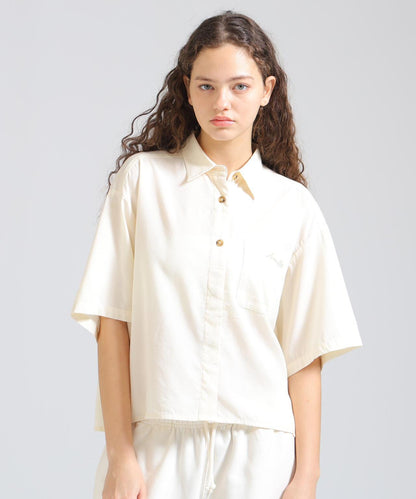 WOMAN H/S BACK GATHER DETAILS 襯衫（直營店限定）