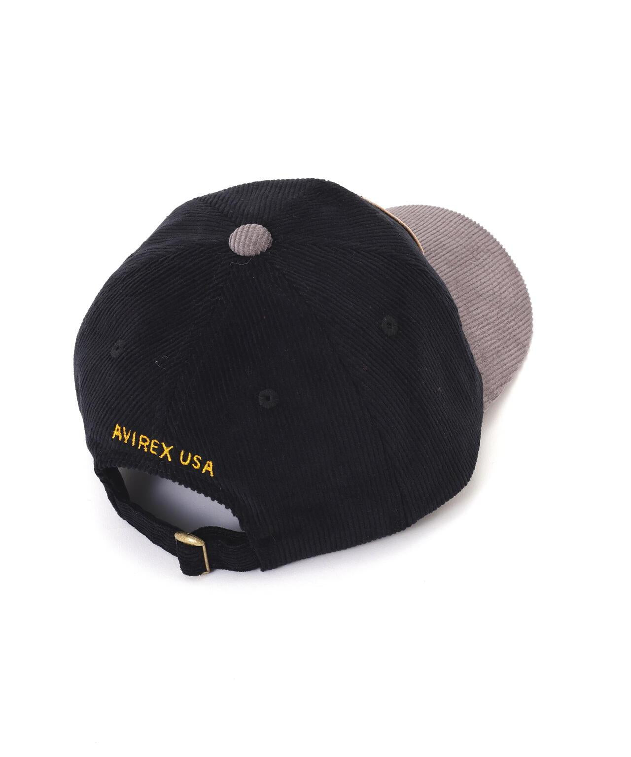 AUTHENTIC EAGLEMOTIF WAPPEN CORDUROYLAW CAP 燈芯絨 鷹紋貼章 棒球帽