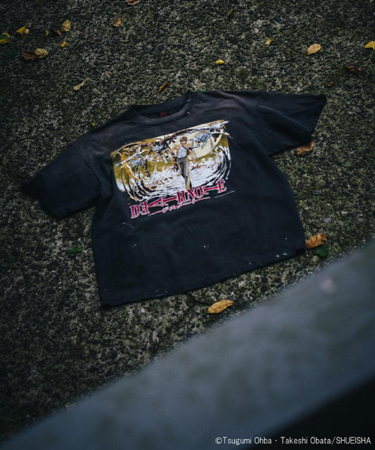 SAINT MICHAEL セントマイケル DETH NOTE（死亡筆記） T恤 BLACK