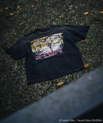 SAINT MICHAEL セントマイケル DETH NOTE（死亡筆記） T恤 BLACK