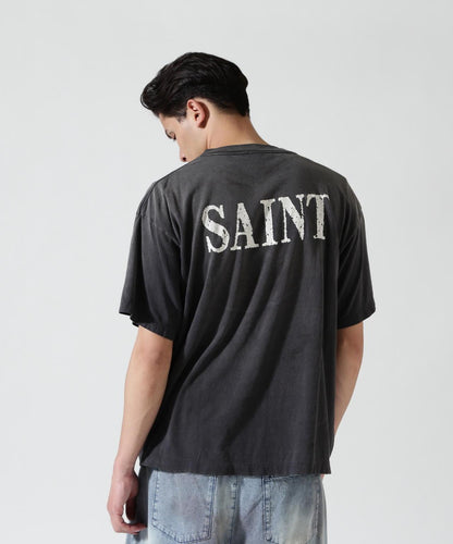 SAINT MICHAEL セントマイケル DETH NOTE（死亡筆記） T恤 BLACK