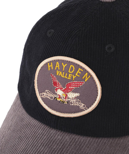 AUTHENTIC EAGLEMOTIF WAPPEN CORDUROYLAW CAP 燈芯絨 鷹紋貼章 棒球帽