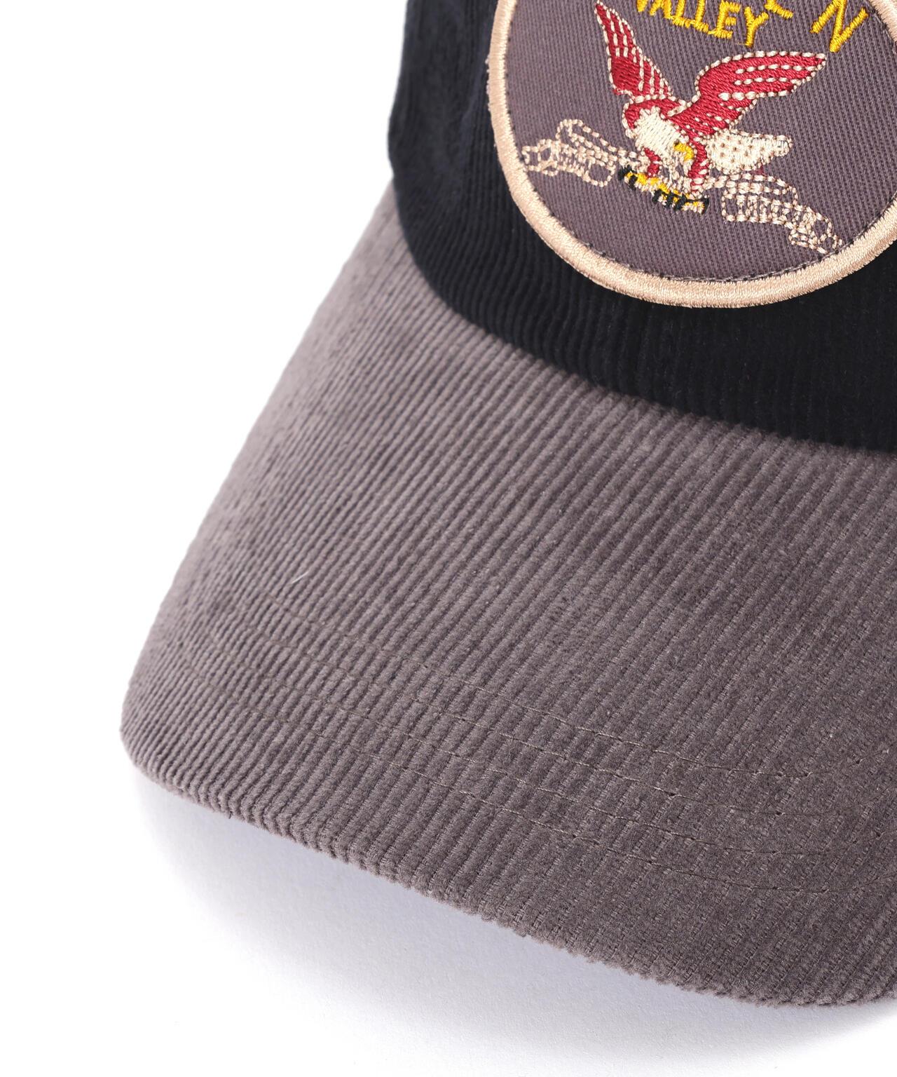 AUTHENTIC EAGLEMOTIF WAPPEN CORDUROYLAW CAP 燈芯絨 鷹紋貼章 棒球帽