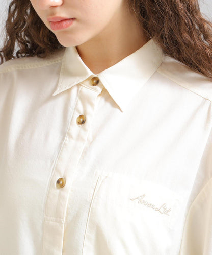 WOMAN H/S BACK GATHER DETAILS 襯衫（直營店限定）