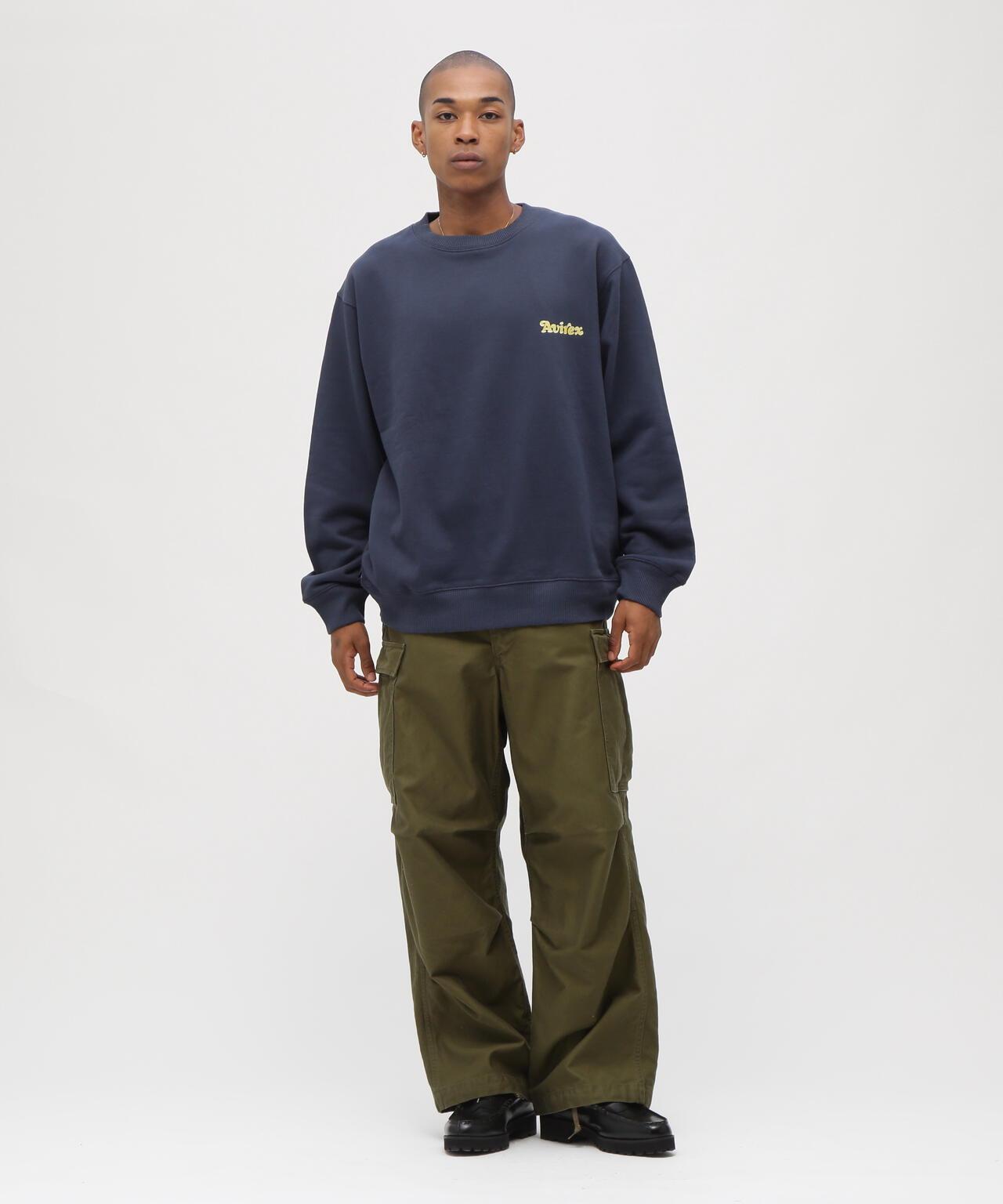 《&DEPOT限定》 CREW SWEAT TOM CAT 圖案衛衣