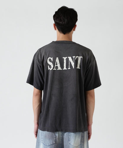 SAINT MICHAEL セントマイケル DETH NOTE（死亡筆記） T恤 BLACK
