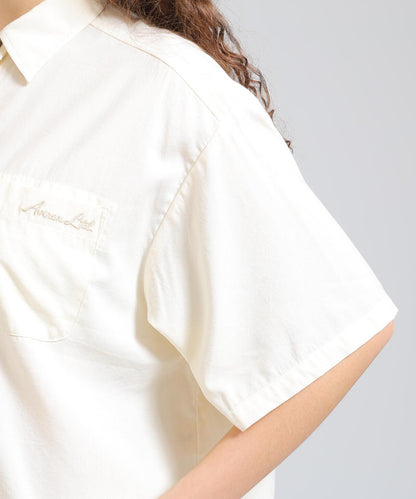 WOMAN H/S BACK GATHER DETAILS 襯衫（直營店限定）